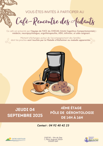 Café des aidants - 04 septembre 2025