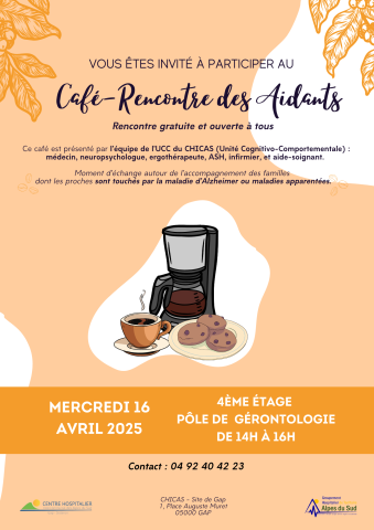 Café-rencontre des aidants - avril