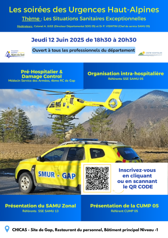 Soirée des Urgences Haut-Alpines - SSE