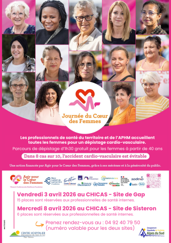 affiche cœur des femmes chicas