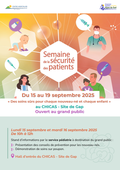 Semaine de la Sécurité des Patients 2025