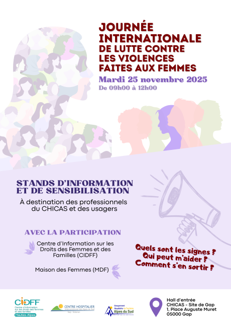 Journée internationale de lutte contre les violences faites aux femmes 2025