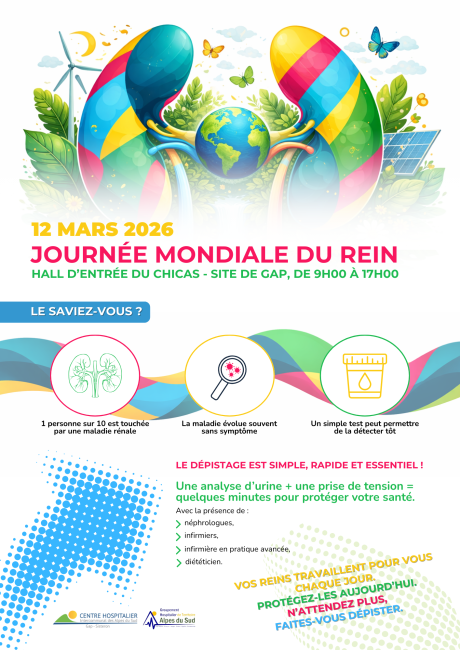 Journée Mondiale du Rein - 12 mars 2026