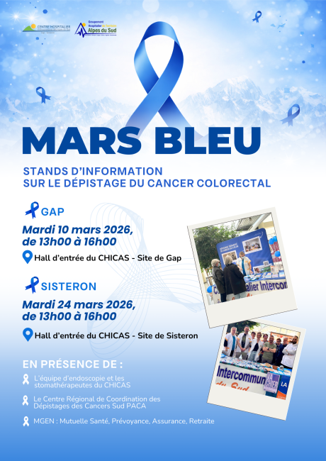 CHICAS - Stands Mars Bleu 